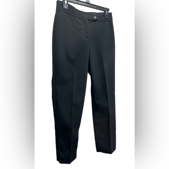 Talbots Women’s Black Heritage chino Dress Pants Sz 2 P - Picture 2 of 6